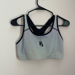 NIKE Size M Iridescent Sports Bra